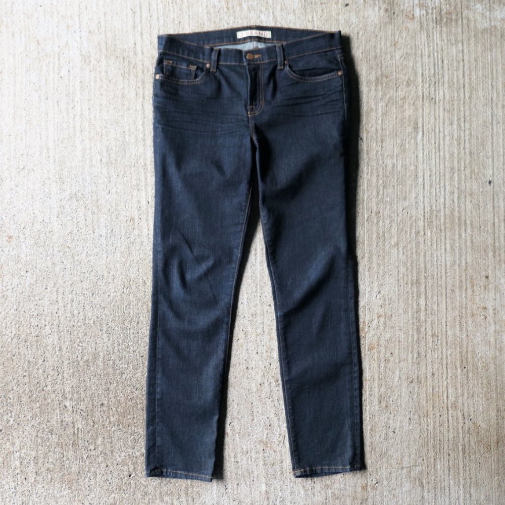 Like New J Brand Dark Wash Jeans
